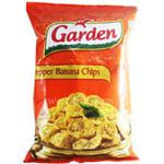 GARDEN PEPP.BANANA CHIPS 100GM